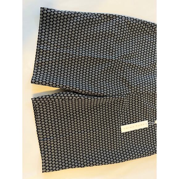 NWT Trina Turk Gemometric Bermuda Shorts Women 8 Chic Career Vacation Black - Picture 12 of 15